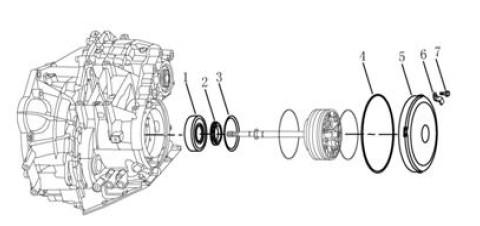 Входной вал АКПП Geely Emgrand EC7. Артикул: 4-4-ec7