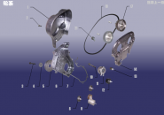 Газорозподільний механізм (ГРМ) Chery Eastar (B11). Артикул: 484FDJ-LX