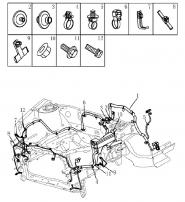 Проводка моторного отсека (1.8L) Chery Eastar (B11). Артикул: 7-2-ec7-18l