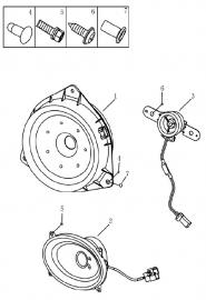 Динаміки Geely Emgrand EC7. Артикул: 7-24-ec7