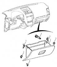 Бардачок (седан) Geely Emgrand EC7. Артикул: 9-11-ec7-fe1