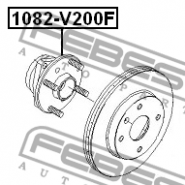 Ступица передняя Chery Elara (A21). Артикул: A21-3001030