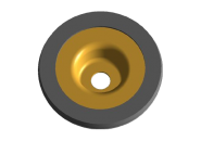 Шайба переднього амортизатора верхня (обрезинена) A15. Артикул: A11-2901060