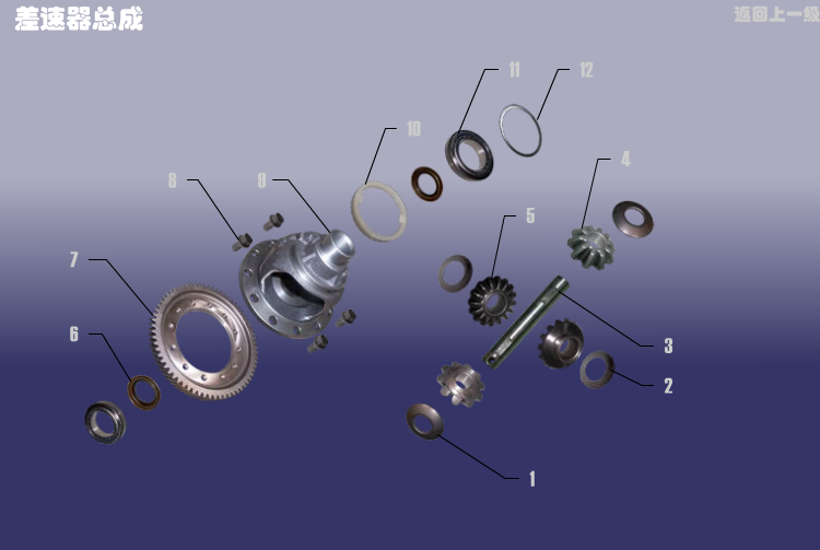 DIFFERENTIAL ASSY Chery Amulet (A15). Артикул: A15BSX-CSQZC