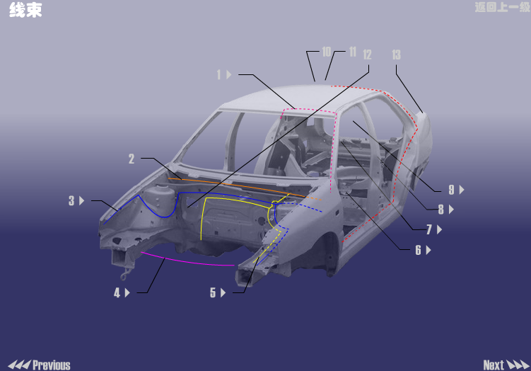 Електропроводка Chery Amulet A11. Артикул: DQXT-XS