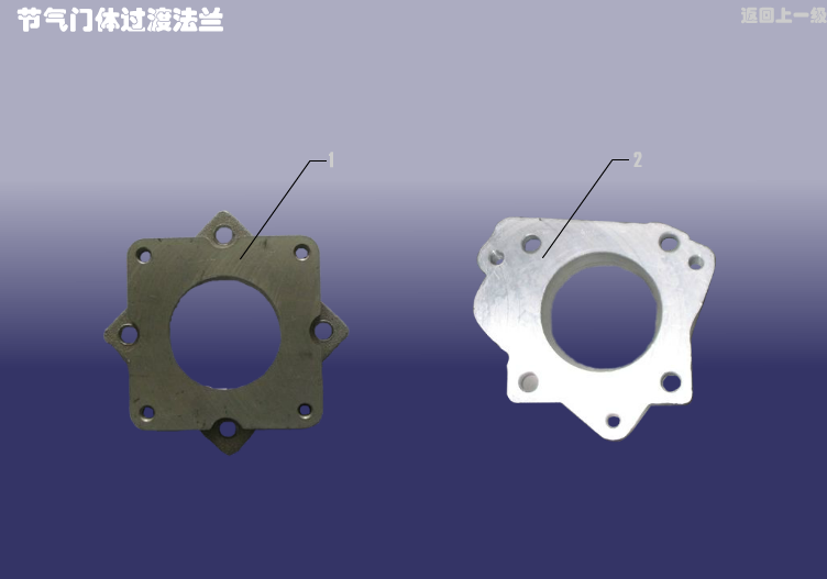 Фланець дроселя Chery QQ (S11). Артикул: S11JQXT-JQMGDFL