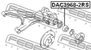 Підшипник передньої ступиці Chery QQ (S11). Артикул: S11-3001015