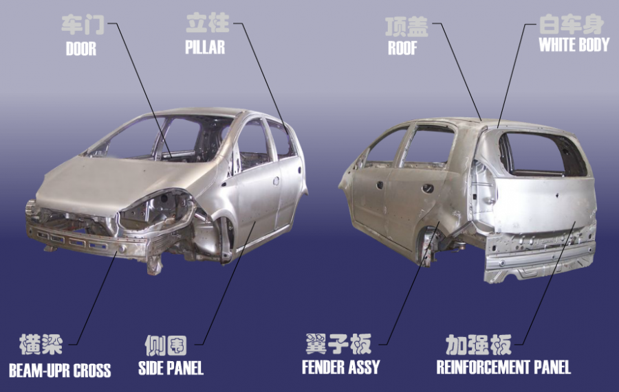 Кузов Chery Kimo A1 (S12). Артикул: S12-BCS