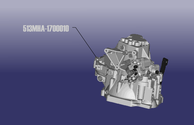 Трансмиссия Chery Kimo A1 (S12). Артикул: S12-BSXZC