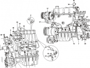 Узлы систем двигателя Geely MK (LG-1). Артикул: a13-1-2