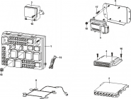 Блоки управления системы электрооборудования и подушками безопасности Lifan X60. Артикул: a13-1-3