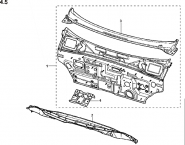 Панель передня Chery Forza (A13). Артикул: a13-4-5