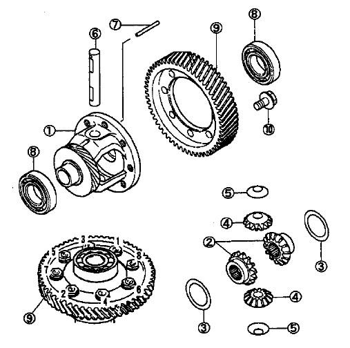 Корпус диференціала BYD F3. Артикул: byd-f3-c-10