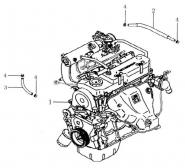 Водяные трубки BYD F3. Артикул: byd-f3-e-24