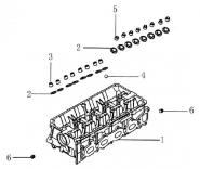 Уплотнение штоков клапанов. Артикул: byd-f3-e-29