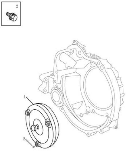 Гідротрансформатор [JL-ZA142] Geely CK(CK-1). Артикул: ck-346-46-040