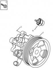 Насос гидроусилителя руля [JL4G20/JL4G24] Geely Emgrand EC7. Артикул: ex7-446-46-121