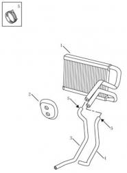 Обігрівач [JL4G20/JL4G24,(HN) S] Geely Emgrand X7. Артикул: ex7-810-18-121