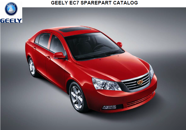 Geely Emgrand EC7 - онлайн каталог запчастей | geely-irkutsk.ru