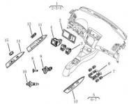 Электрические переключатели [GB/GS] Geely GC5 (SC5/SC5RV). Артикул: gc5-738-42-100