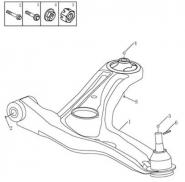 Передні важелі Geely GC6 (LG-4). Артикул: gc6-416-16-050