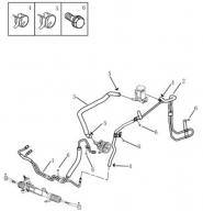 Трубка ГУРа Geely FC Vision. Артикул: gfc-450-50-080