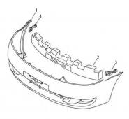 Передній бампер. Артикул: gfc-7-1