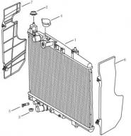 Радиатор [MT]. Артикул: gmk-280-80-050