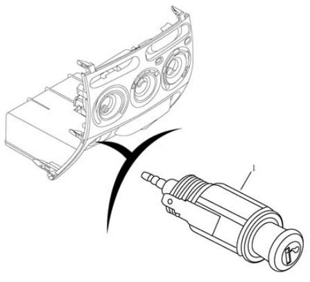 Прикурювач Geely MK (LG-1). Артикул: gmk-637-37-050