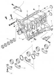 Блок цилиндров (1) Great Wall Safe. Артикул: gws-1-11