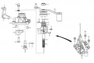 Система переключения передач Lifan X60. Артикул: l320-1-25