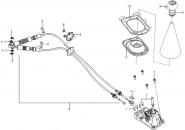 Система переключения передач Chery QQ (S11). Артикул: l320-2-6