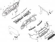 Кріплення передньої частини кузова Lifan X60. Артикул: l320-5-6