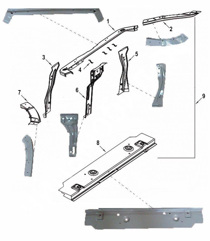 Панель передка Lifan Breez 520. Артикул: lf-520-5-2