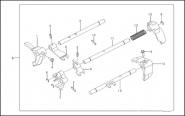 Вилки перемикання передач Lifan X60. Артикул: lifan-x60-2-8