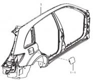 Правая боковина Lifan X60. Артикул: lifan-x60-5-6