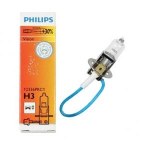 Лампа галогенная +30% 55W H3 (PHILIPS). Артикул: 12336PRC1