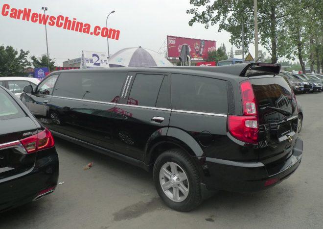 Заднее крыло Great Wall H5 Limousine